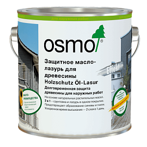 Масло лазурь Holzschutz Öl-Lasur RAL  0,75 л ОСМО 